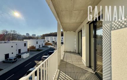 Novostavba 1,5i byt s veľkým exteriérom a BAZÉNOM, BA IV. Dúbravka, Agátova ul., 41,82 m2