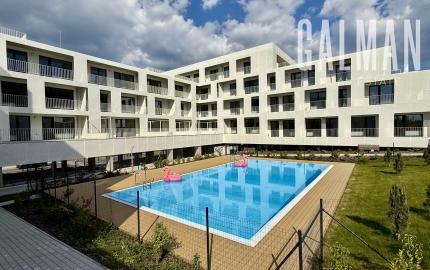 Novostavba 1,5i byt s veľkým exteriérom a BAZÉNOM, BA IV. Dúbravka, Agátova ul., 41,82 m2