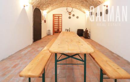 Priestranný 5i rodinný dom na konci slepej ulice + dielňa + vinná pivnica + fitness miestnosť + terasa, pozemok 745 m2