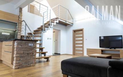 KVALITNÝ tehlový mezonetový byt  s TERASOU, BA III., Nové Mesto, Odborárska ul., 95 m2