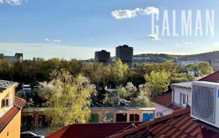 KVALITNÝ tehlový mezonetový byt  s TERASOU, BA III., Nové Mesto, Odborárska ul., 95 m2