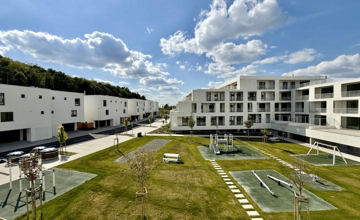 Novostavba 1,5i byt s veľkým exteriérom a BAZÉNOM, BA IV. Dúbravka, Agátova ul., 41,82 m2 - fotografia 12