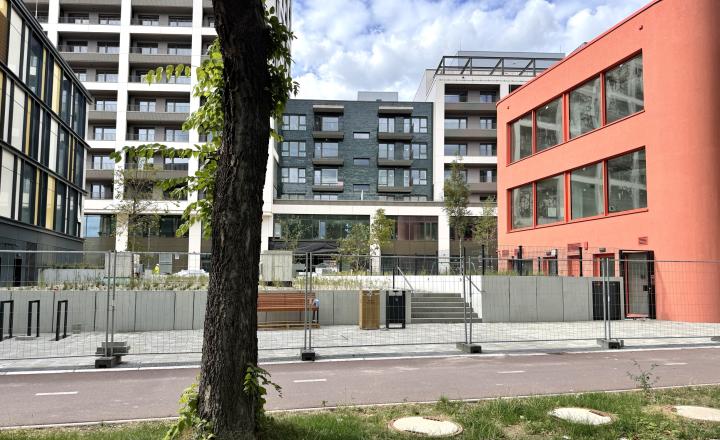 DOWNTOWN YARDS, tichý 2i byt s exteriérom, orientovaný do VNÚTROBLOKU v nízko podlažnom objekte D, NOVOSTAVBA,  58,91 m2 - fotografia 4